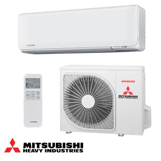 Инверторен климатик Mitsubishi Heavy Industries SRK 35 ZT-WF + SRC 35 ZT-W - бял