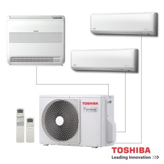 Външно тяло на мултисплит система Toshiba RAS-3M18G3AVG-E